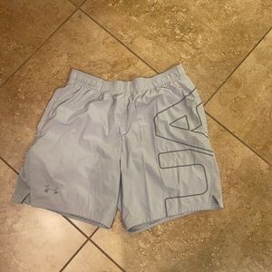 Grey Under armor shorts